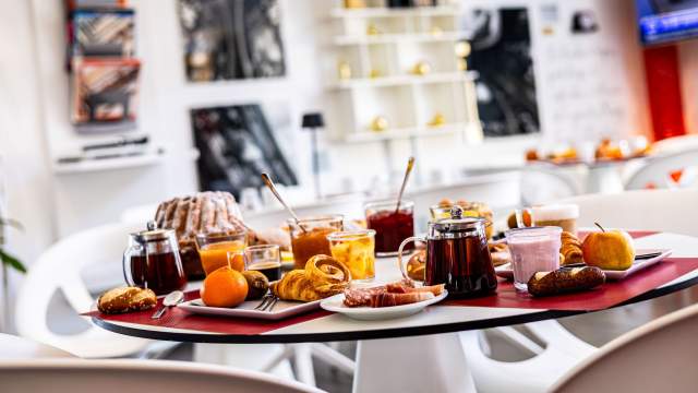 breakfast buffet restaurant gustave hotel colmar 