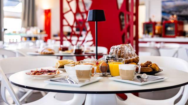 breakfast buffet restaurant gustave hotel colmar 