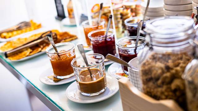 breakfast buffet restaurant gustave hotel colmar 